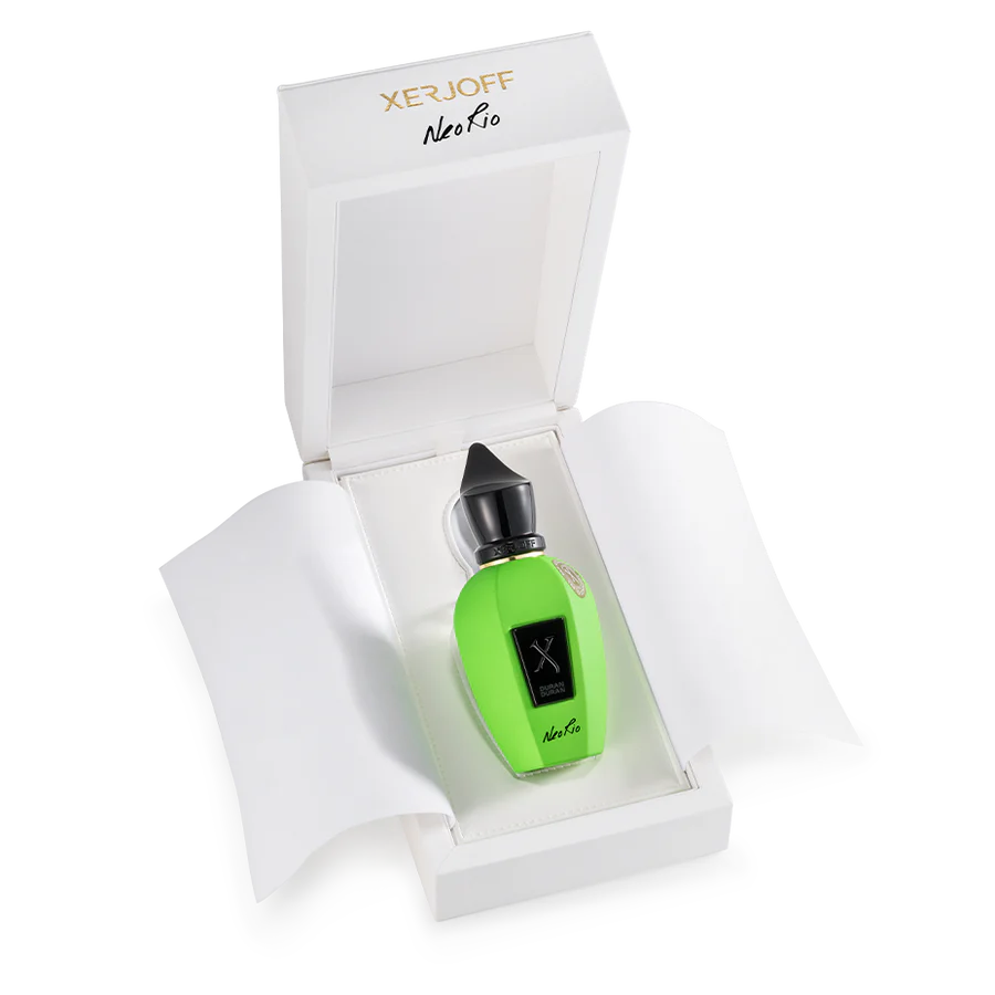 DURAN DURAN NEORIO — GREEN FLACON - xerjoff-neorio-green-open-box-50ml.webp