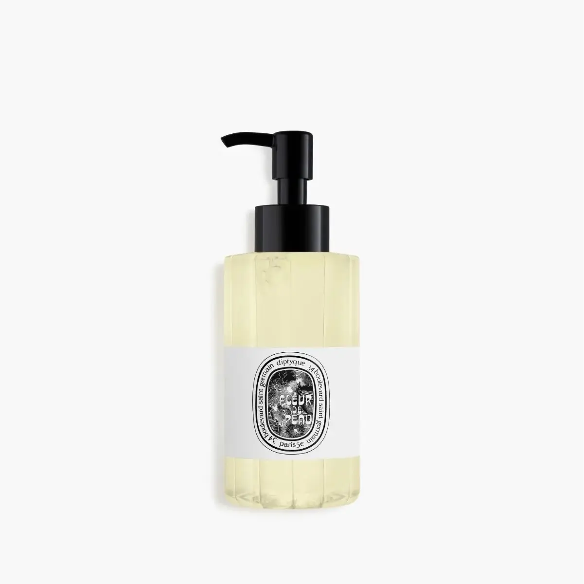 Fleur de Peau - Perfumed cleansing body gel - diptyque-fleur-de-peau-cleansing-hand-and-body-gel-fleurbgel200-1.webp