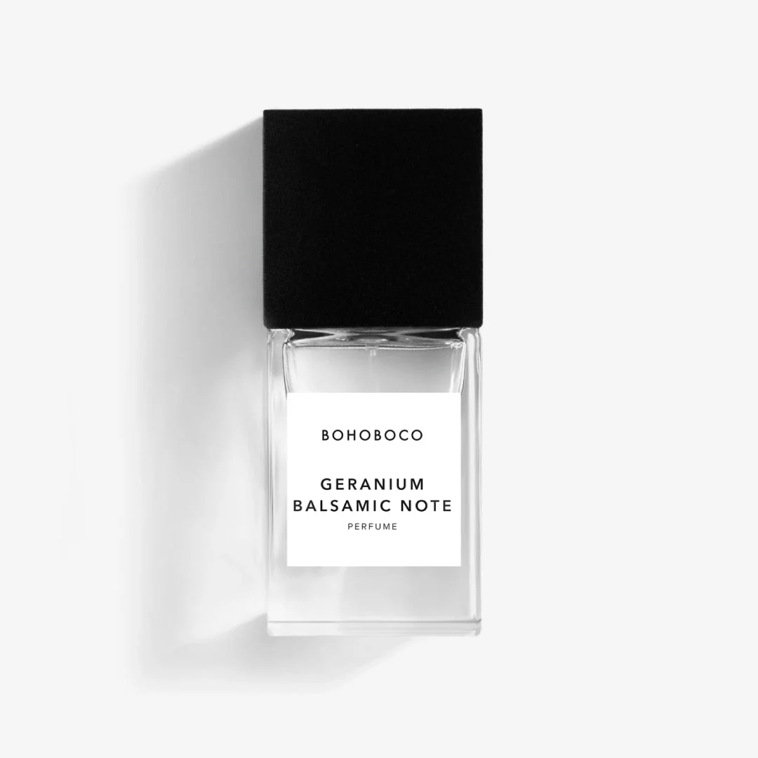 Geranium Balsamic Note - BOHOBOCO_PERFUME-GERANIUM_BALSAMIC-02-BOTTLE_FLAT_1080x.webp