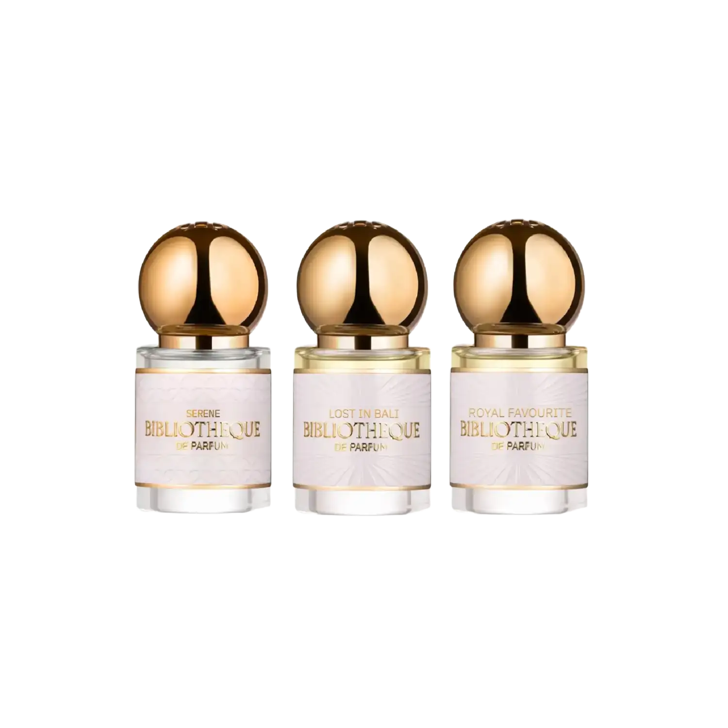 Bibliotheque de Parfum Fresh & Vibrant Trio 3x