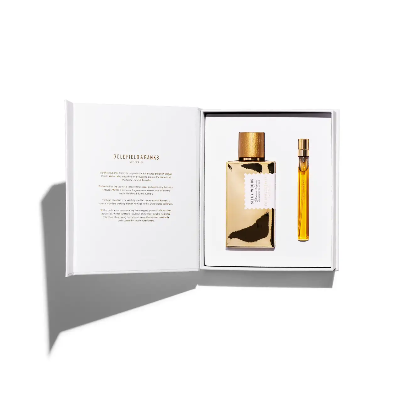 Goldfield & Banks Silky Woods 100ml & Complimentary 10ml Gift Set
