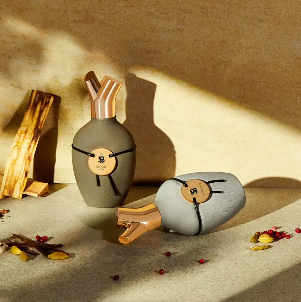 Calm in Cedar & Strength in Santal Bundle - 75ml