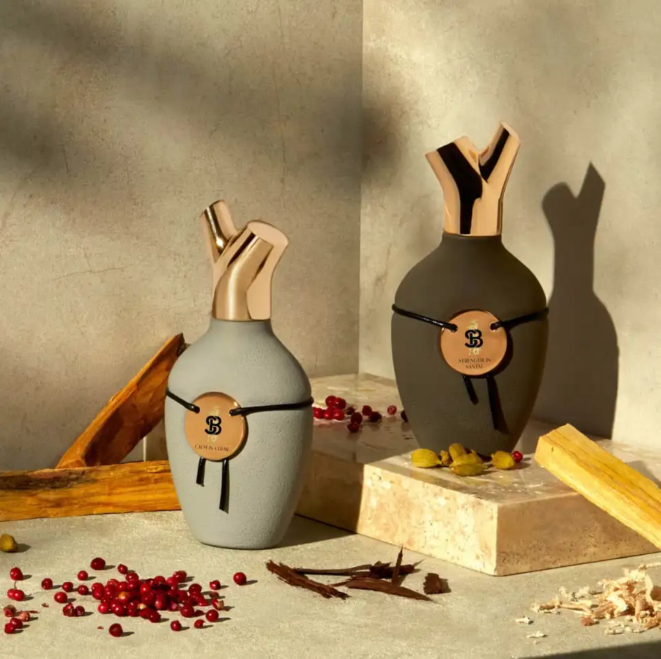 Calm in Cedar & Strength in Santal Bundle - 75ml