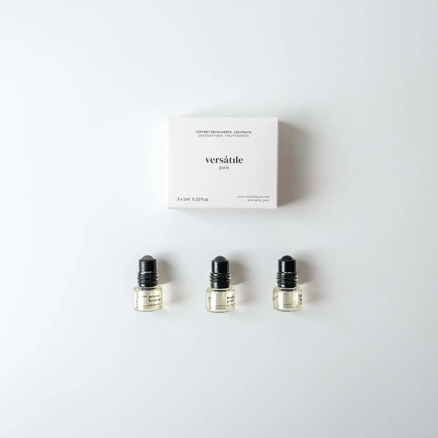 VERSAPACK - LES FRUITS - 3 x 1ml