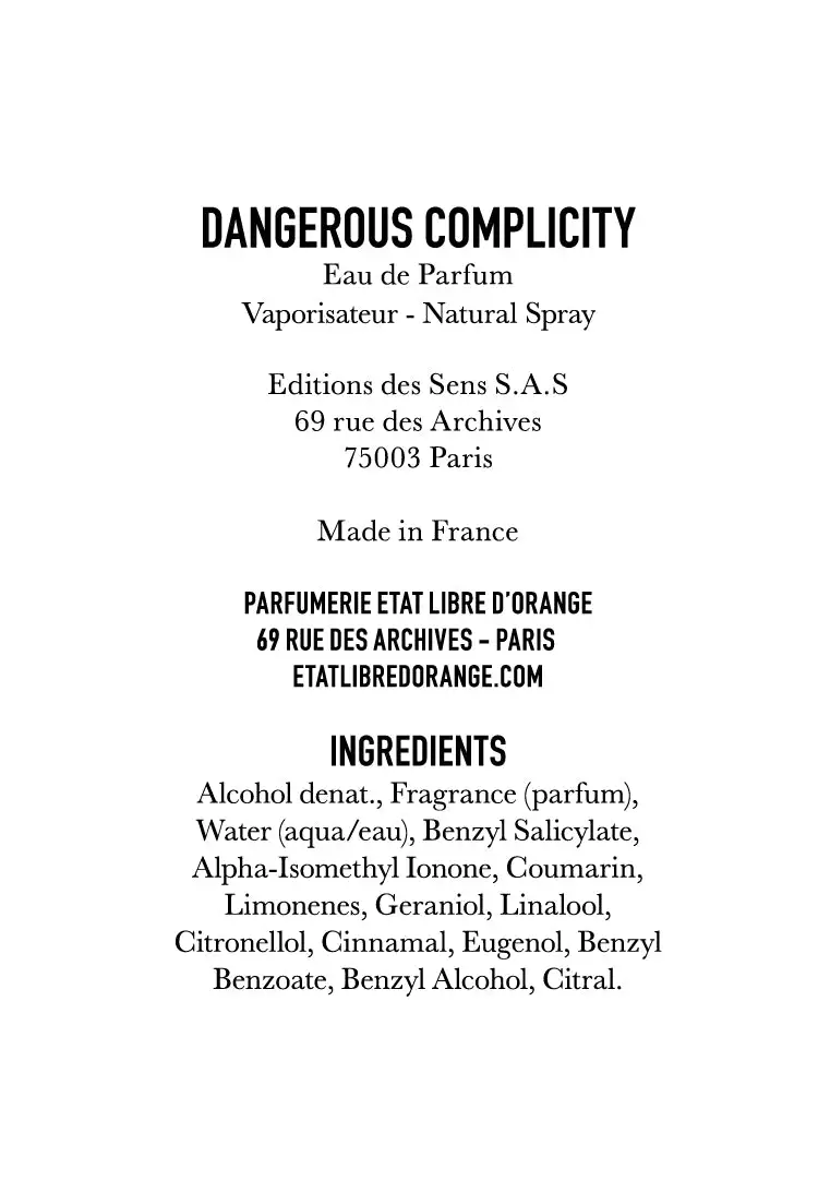 DANGEROUS COMPLICITY - Image