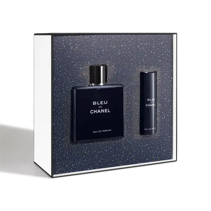 Bleu De Chanel 3 4 Fl Oz Eau De Parfum Twist And Spray Set - Image