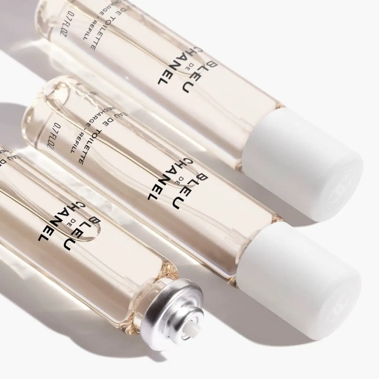 Bleu De Chanel Eau De Toilette Twist And Spray Refill - 0.7 fl. oz. - 20ml