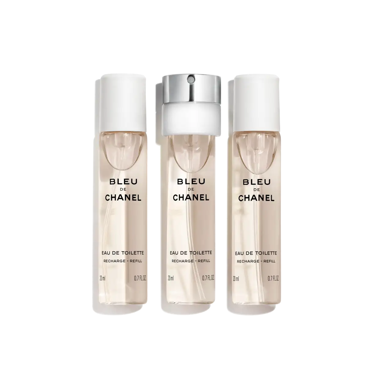 Bleu De Chanel Eau De Toilette Twist And Spray Refill