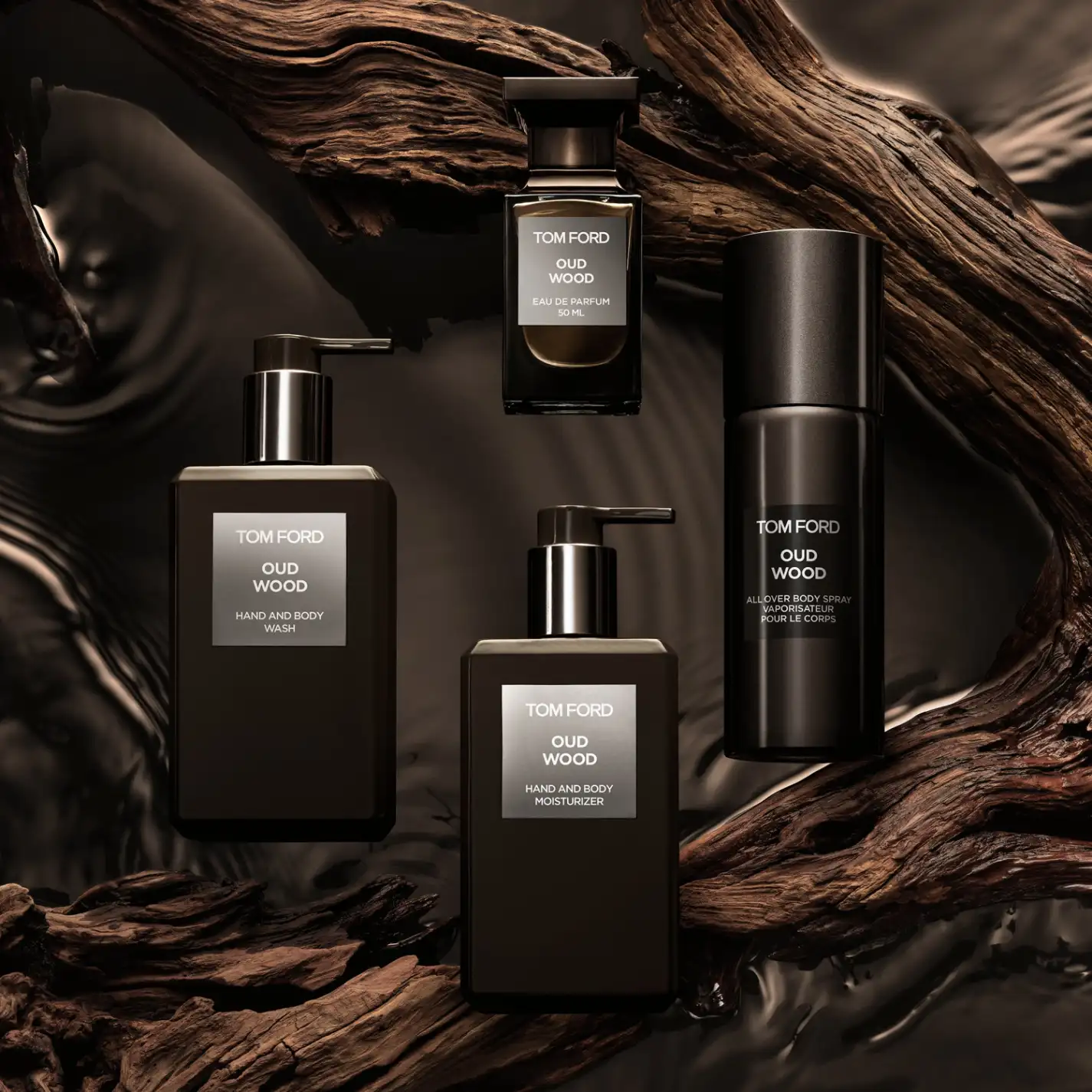 Oud Wood Hand and Body Wash - Image